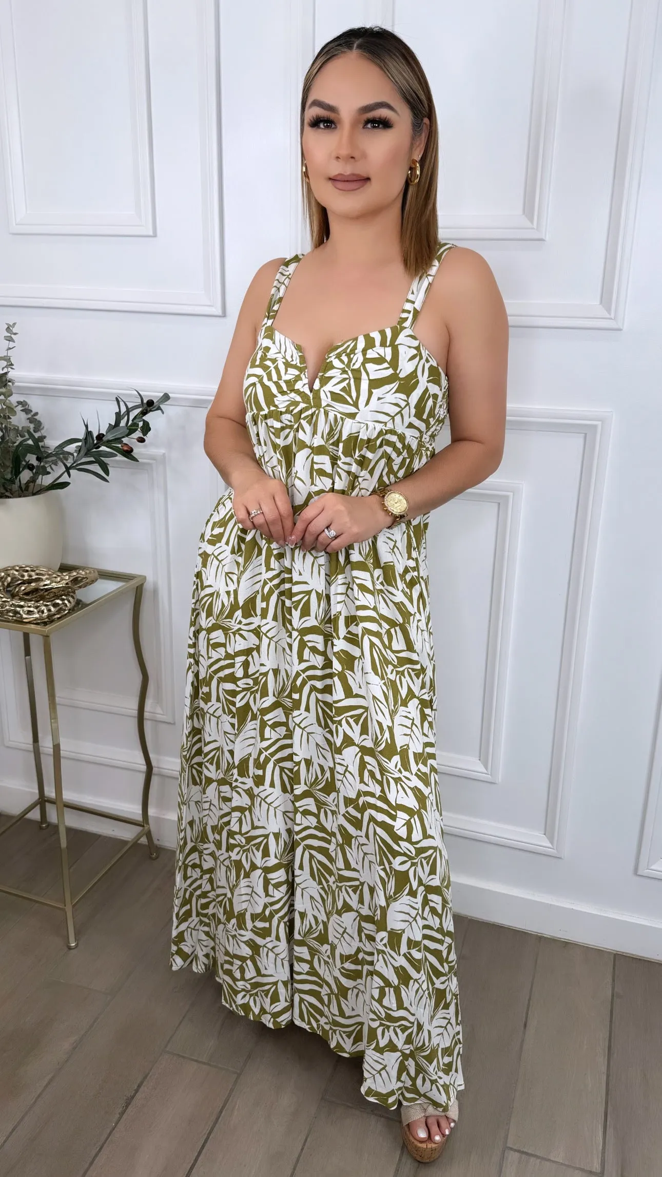 BETSY GREEN DRESS