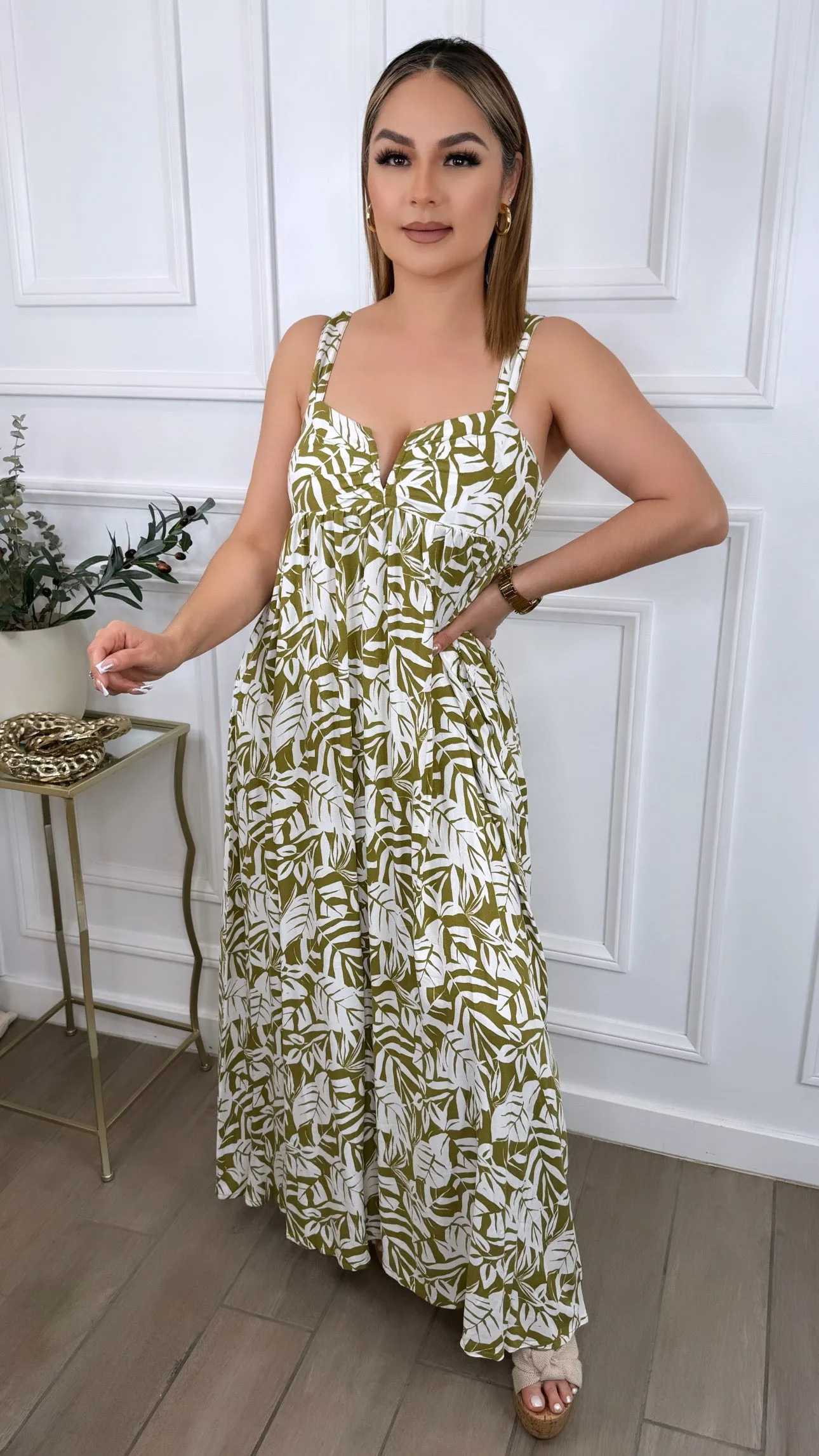 BETSY GREEN DRESS