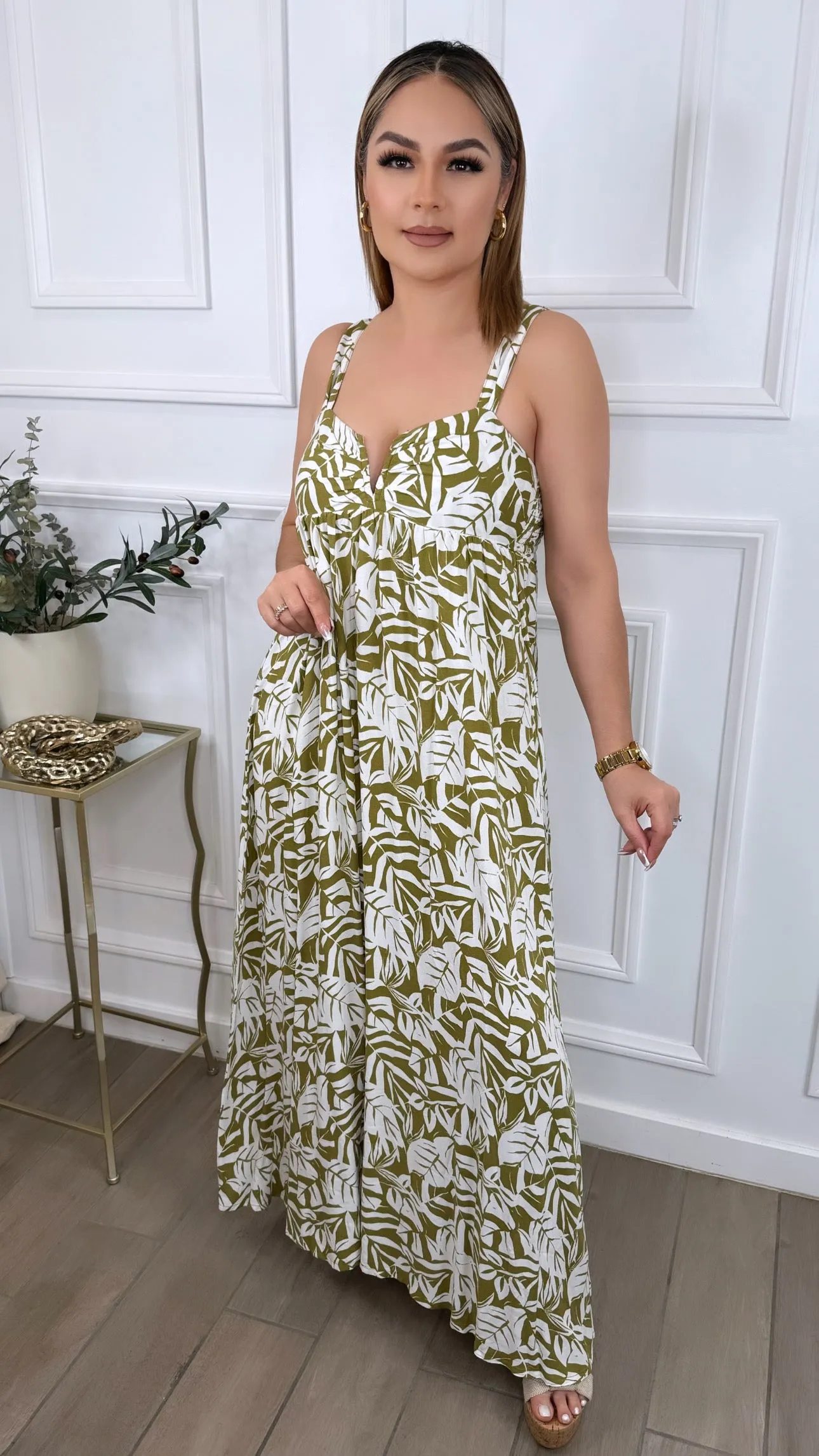 BETSY GREEN DRESS