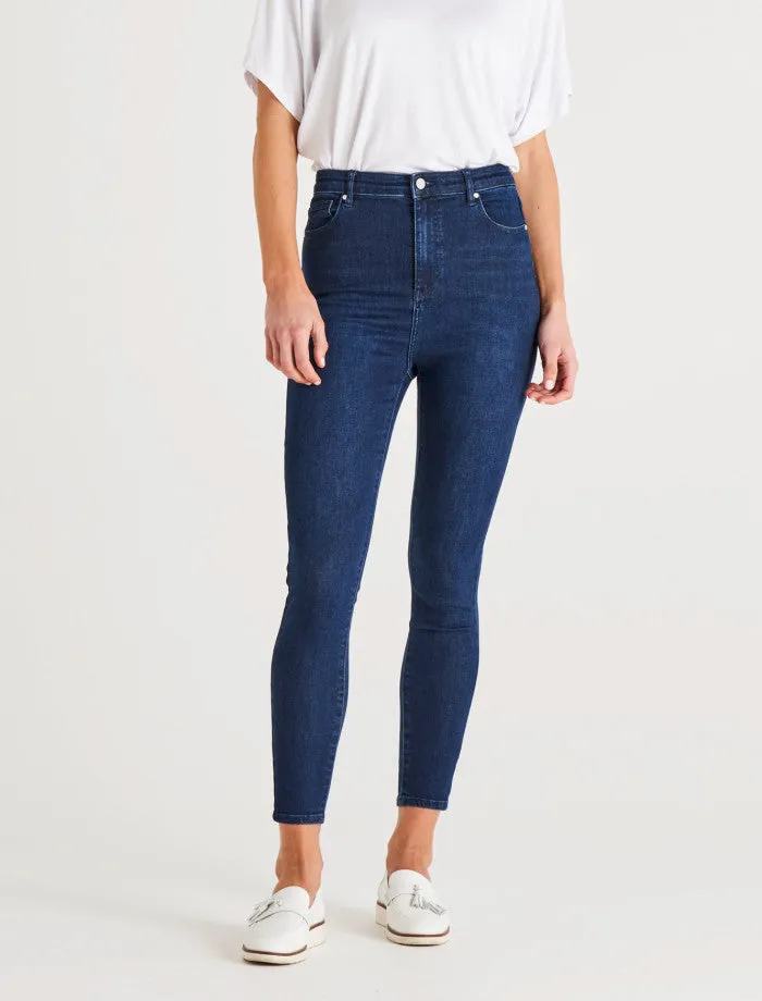 Betty Basics Essential Jeans - Indigo Blue