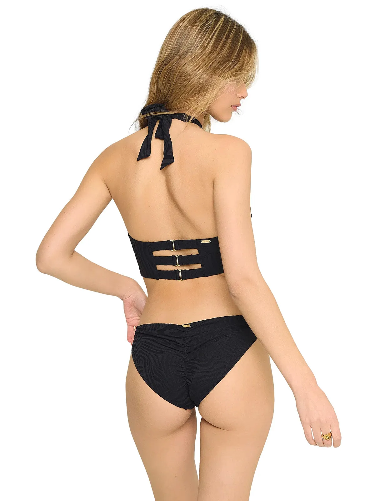 Betty Longline-Devan Midi Bikini ::RET
