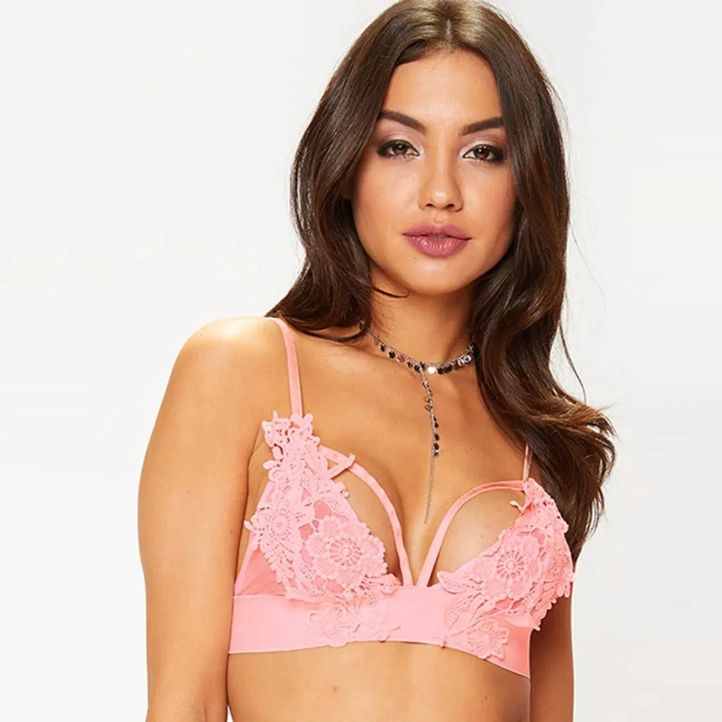 Black Lace Bralette Top