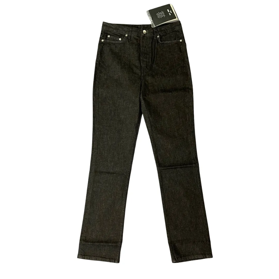 BLK DNM Women's Amsterdam Black High Rise Jeans