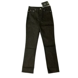 BLK DNM Women's Amsterdam Black High Rise Jeans