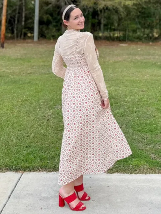 Blossom Bow Maxi