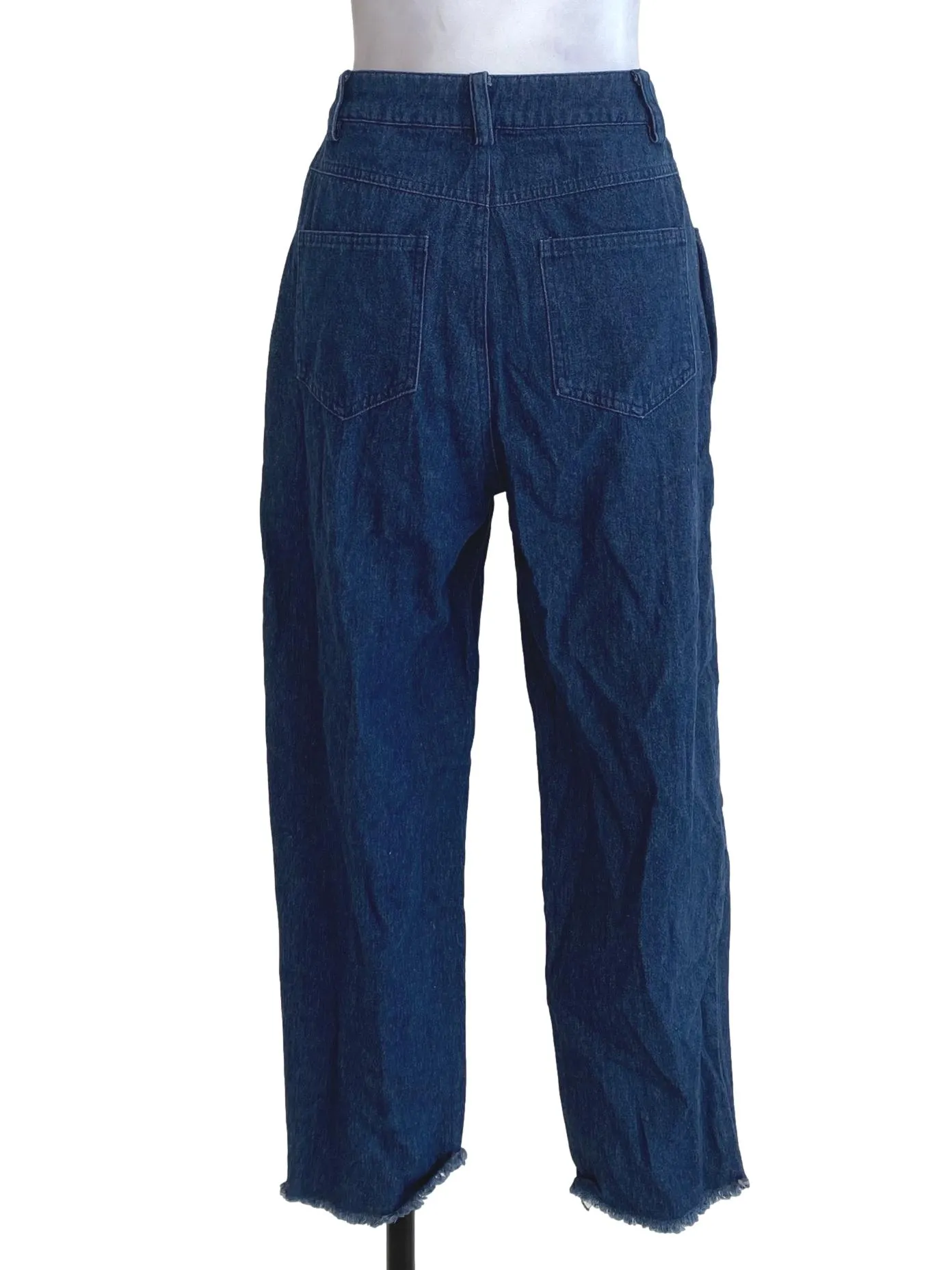 Blue Denim Ripped Jeans