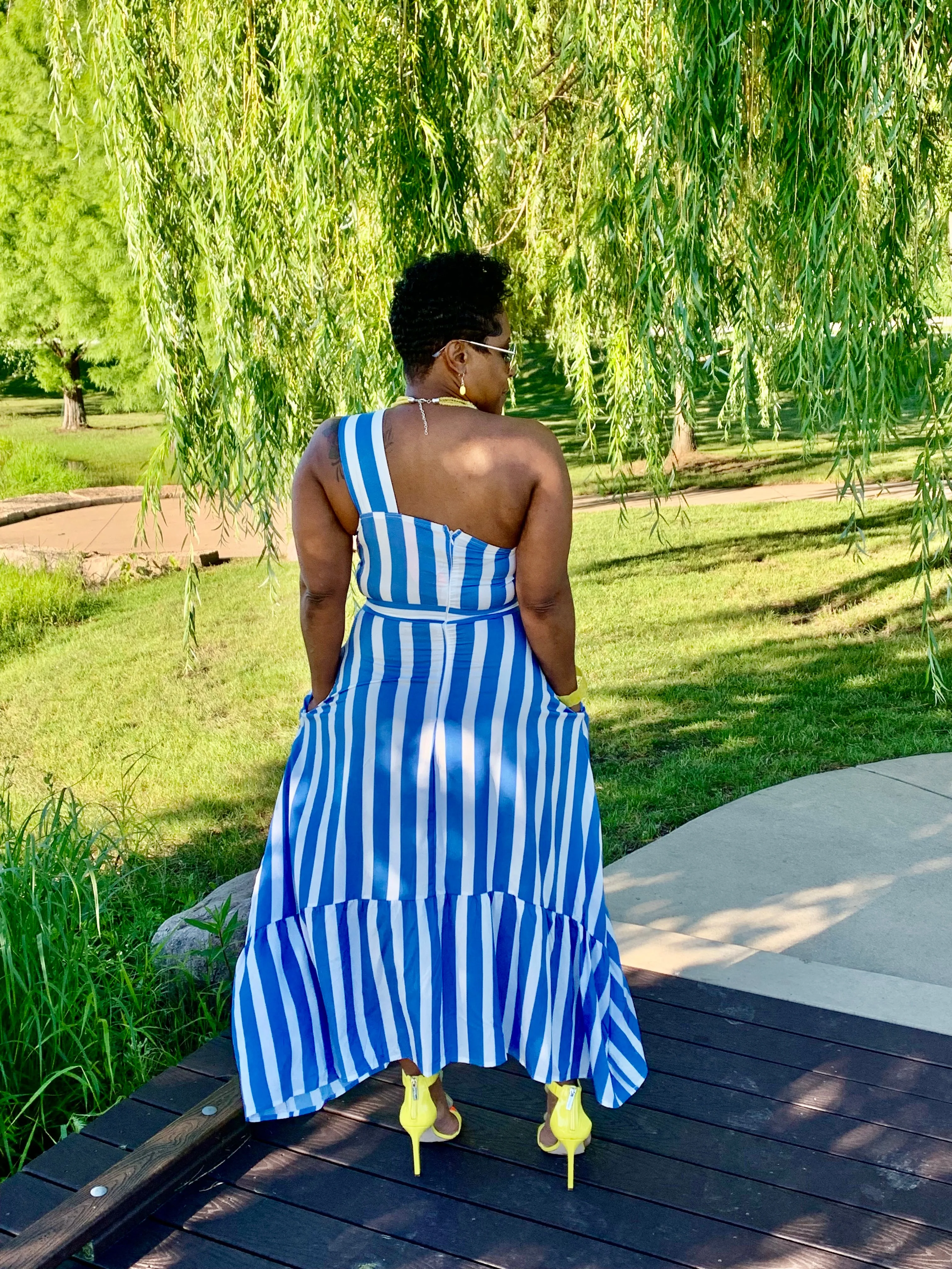 Blue-tiful Maxi Dress
