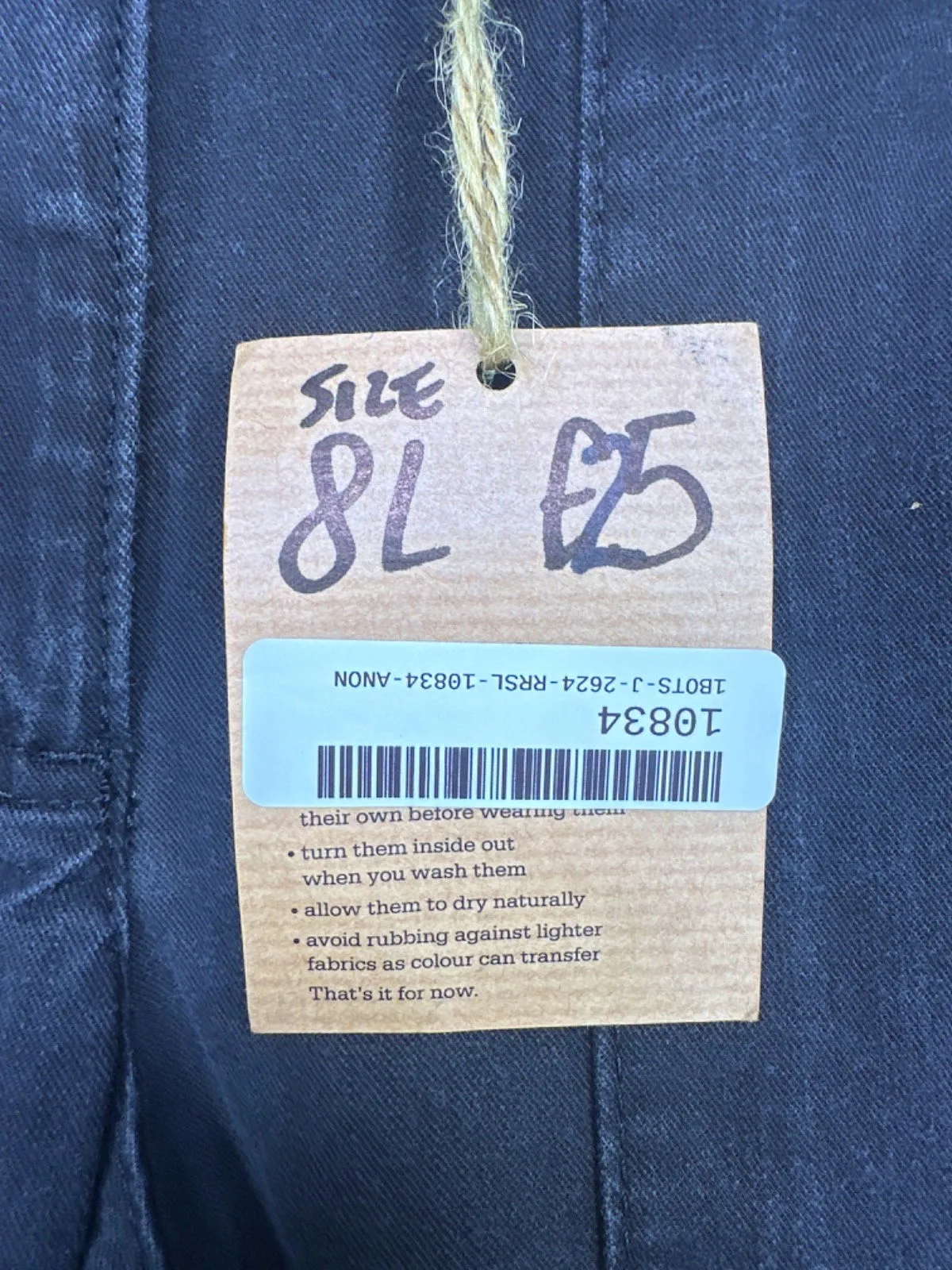Boden Navy Straight Leg Stretch Jeans 8L