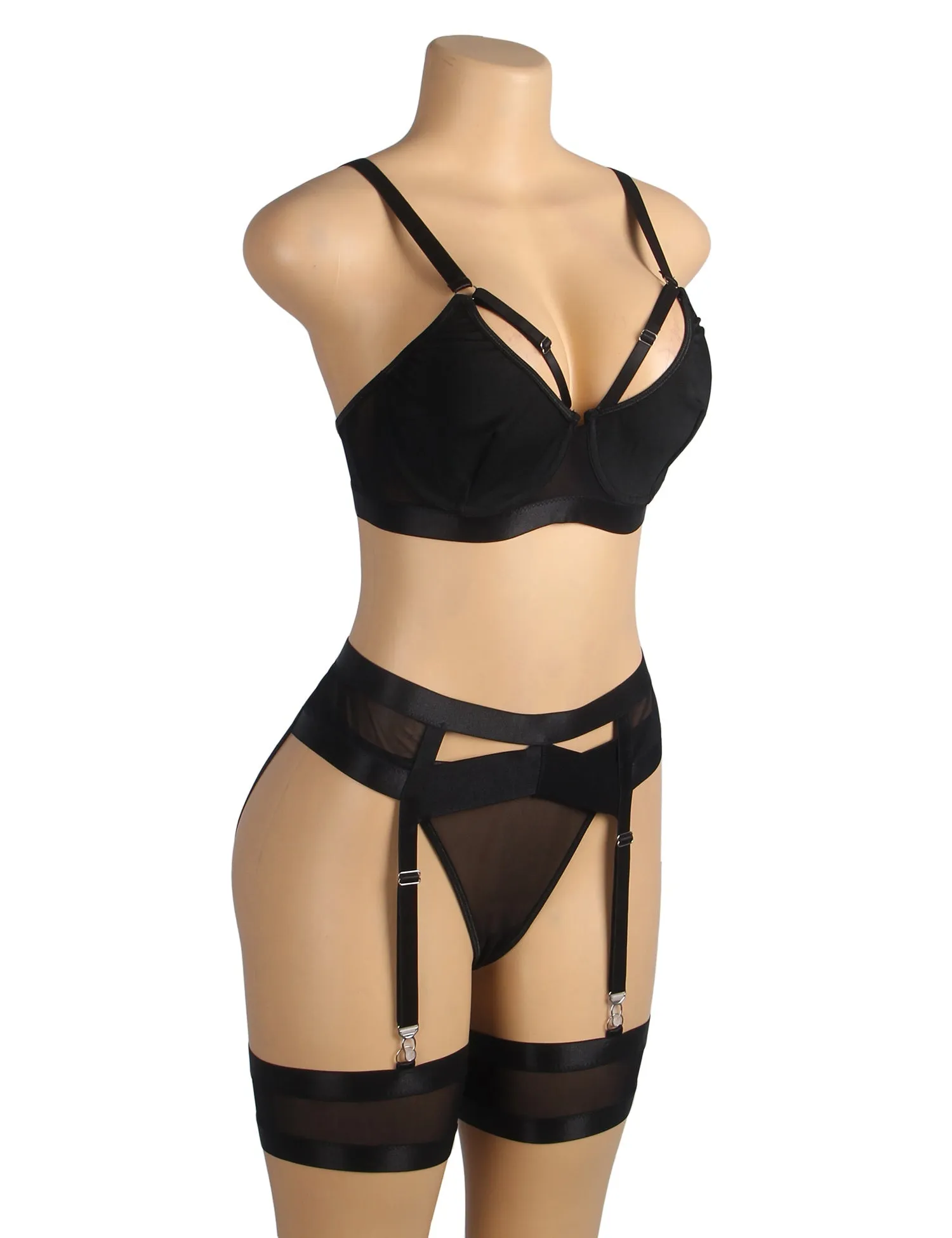 Bondage Garter Egypt Belt Bra Set
