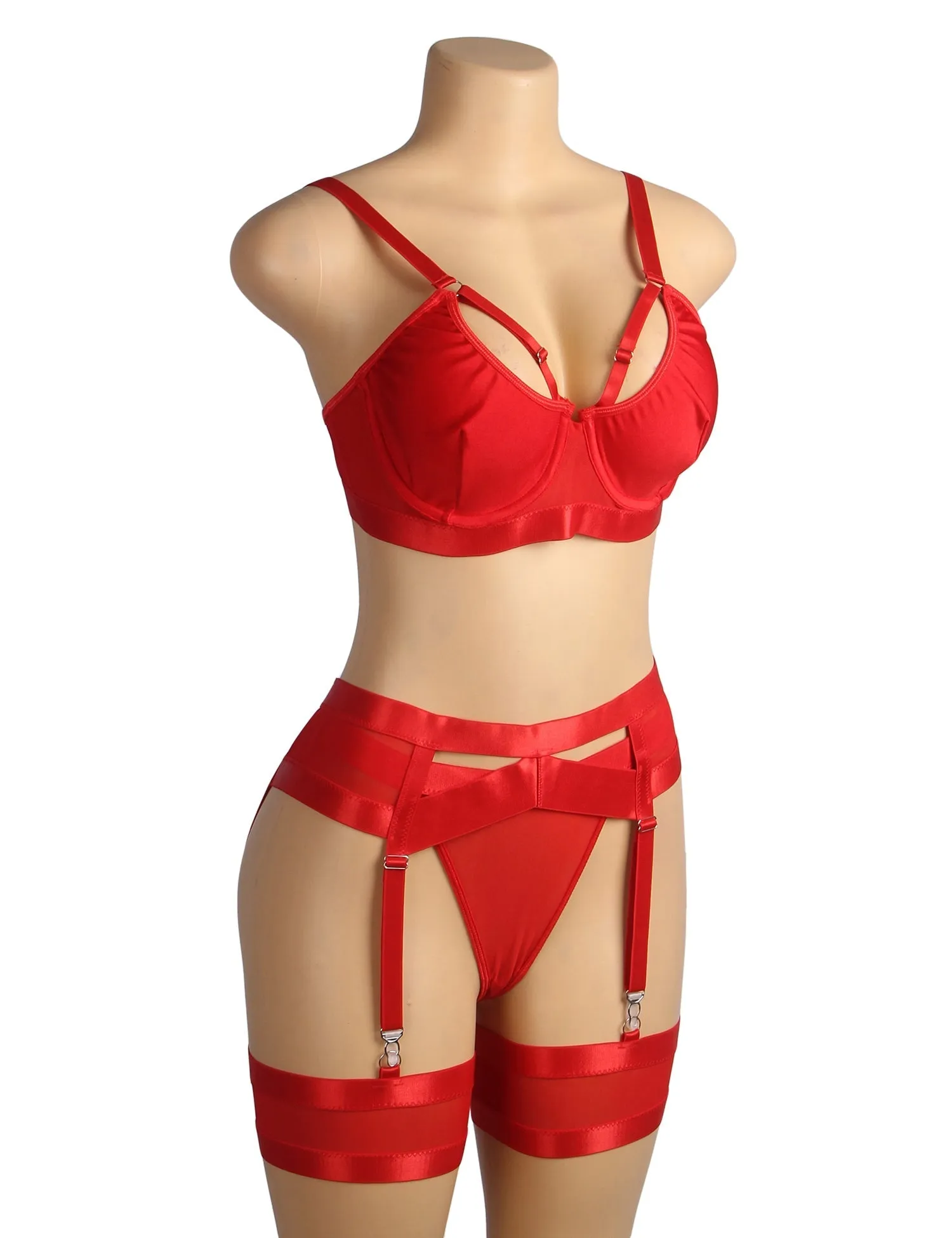 Bondage Garter Egypt Belt Bra Set