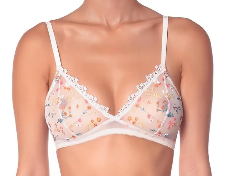 Boogie Wonderland Bralette - Ivory -