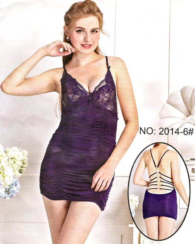 Bridal Sexy Short Lace Nighty - 2014-6