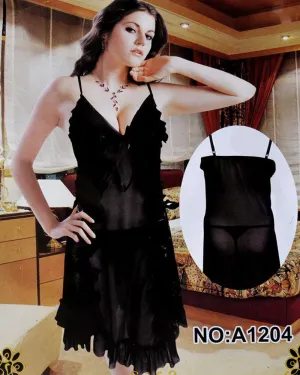 Bridal Sexy Short Lace Nighty - A1204