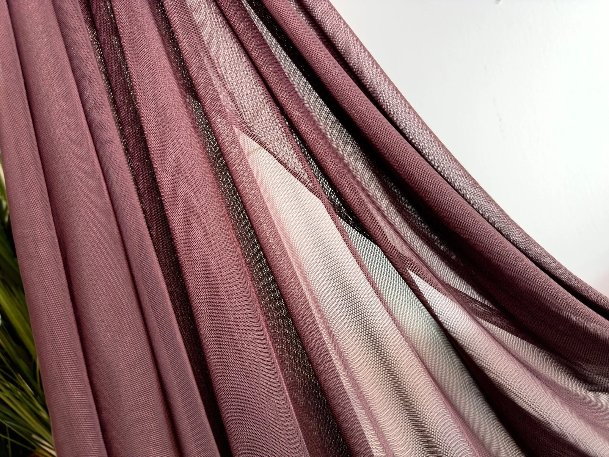 Brown Power Mesh Nylon Spandex