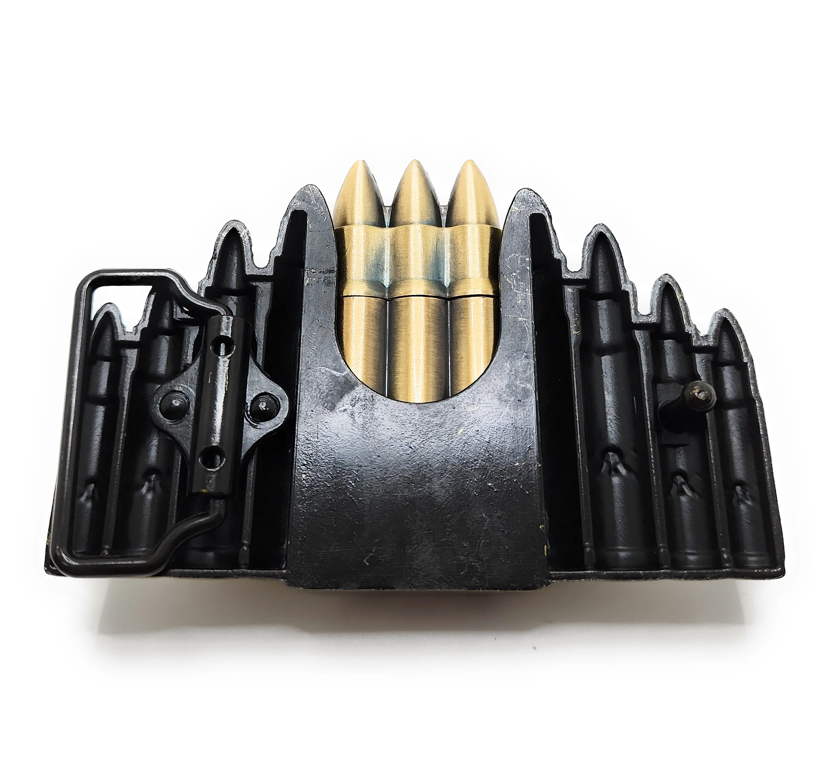 Bullet (Rifle Rounds) Jet Flame Lighter Belt Buckle