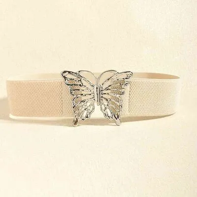 Butterfly Buckle Elastic Belt