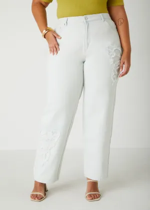 Butterfly Straight Leg Jeans