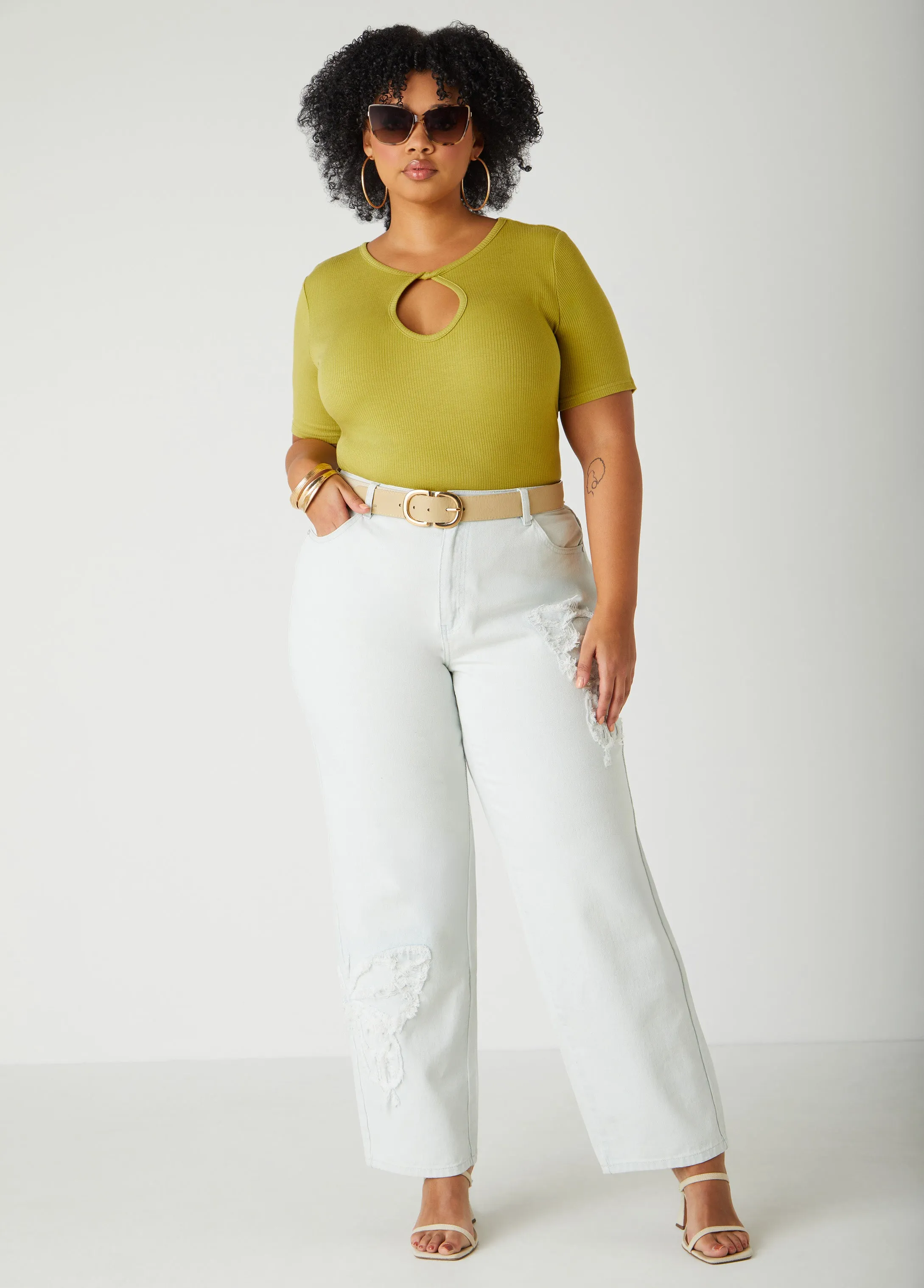 Butterfly Straight Leg Jeans