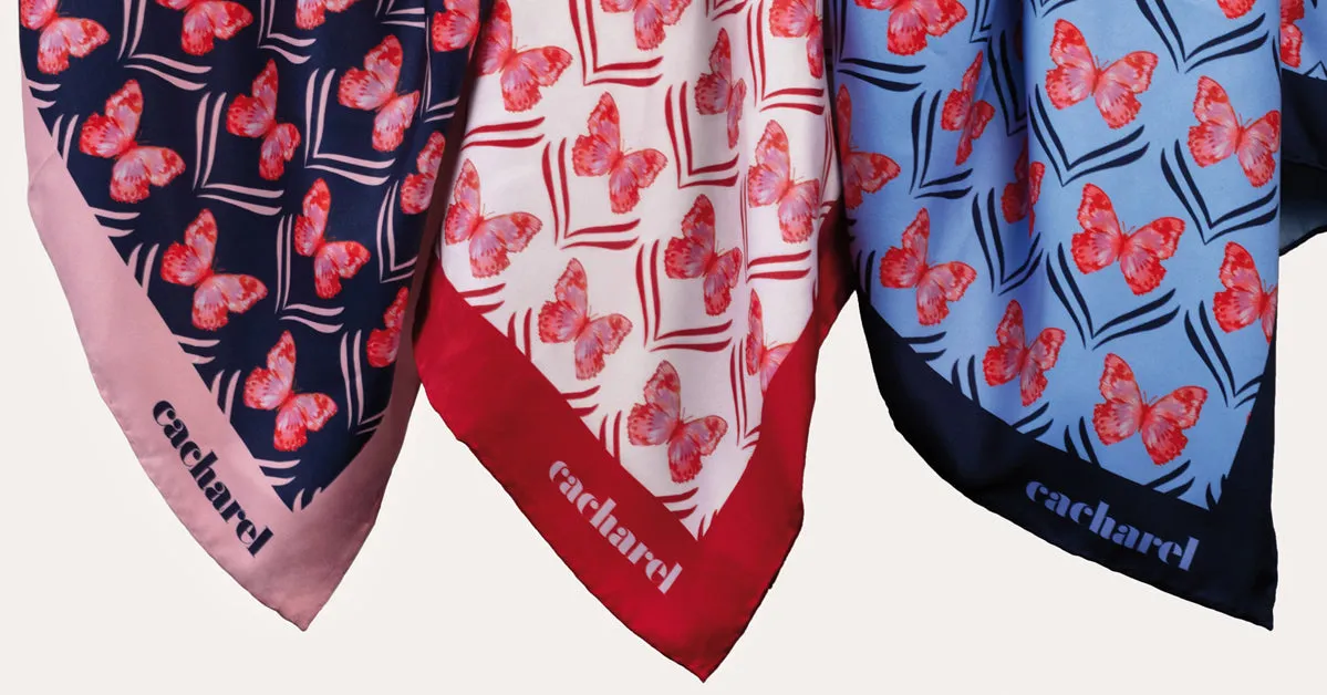 Cacharel CFL037N-Scarf Pontia Navy