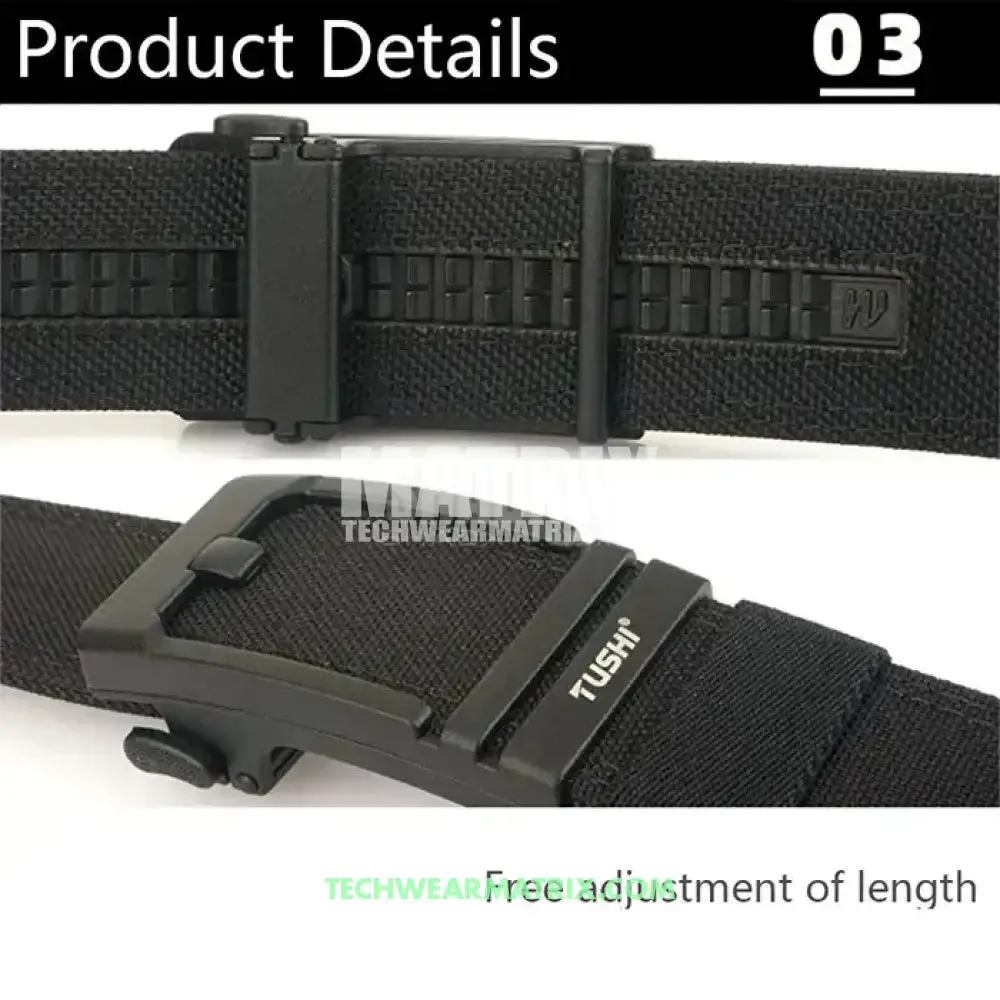 Canvas Tactical Belt for Stylish