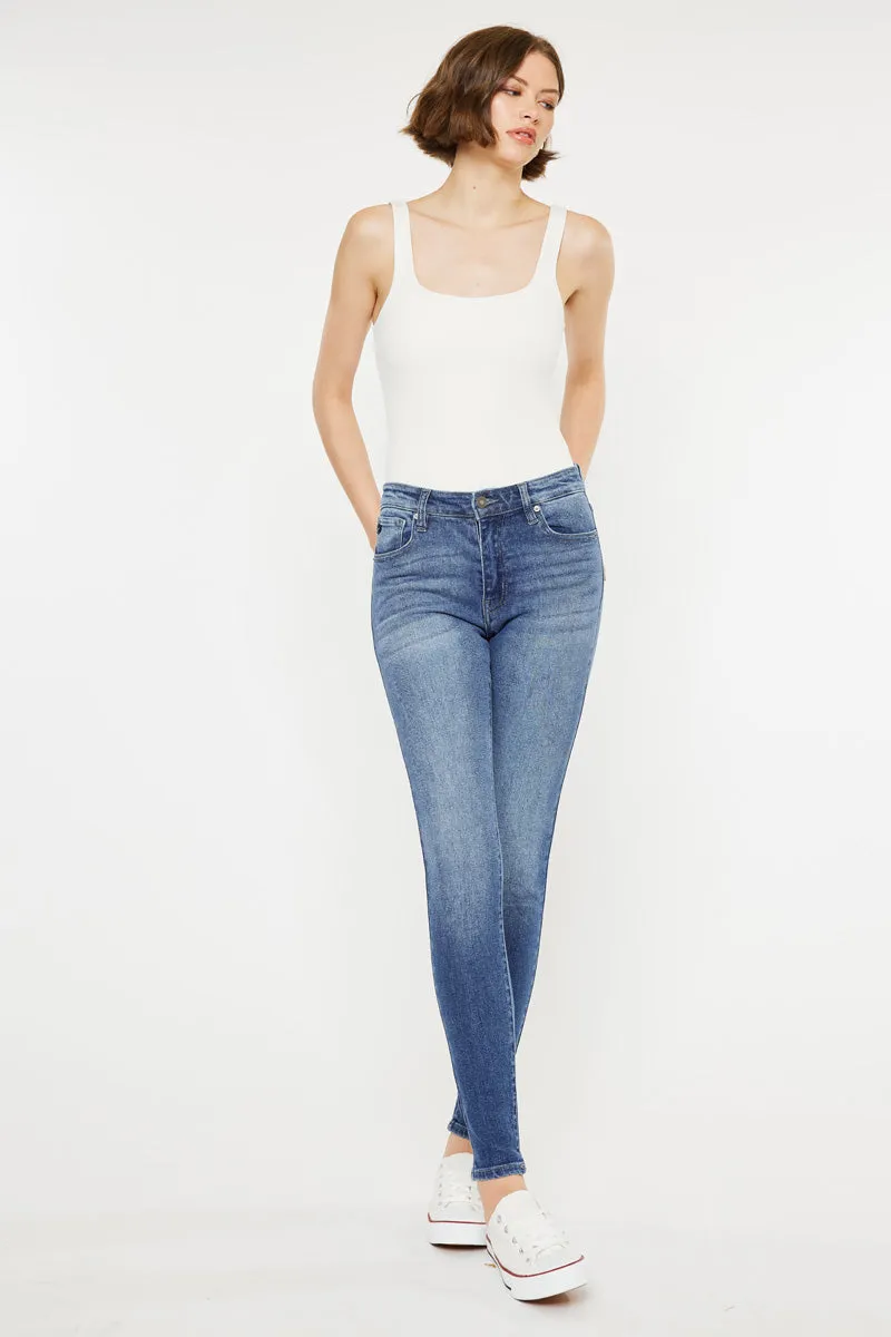 Caprice High Rise Super Skinny Jeans