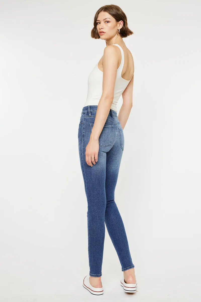 Caprice High Rise Super Skinny Jeans