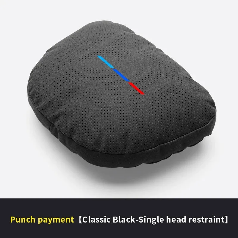 Car Headrest Neck Support & Lumbar Cushion - Soft Neck Pillow for Car
