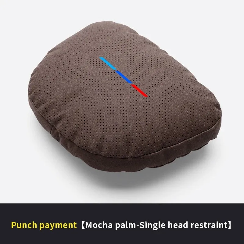 Car Headrest Neck Support & Lumbar Cushion - Soft Neck Pillow for Car