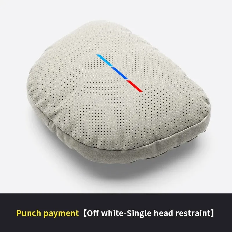 Car Headrest Neck Support & Lumbar Cushion - Soft Neck Pillow for Car