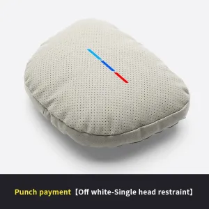 Car Headrest Neck Support & Lumbar Cushion - Soft Neck Pillow for Car