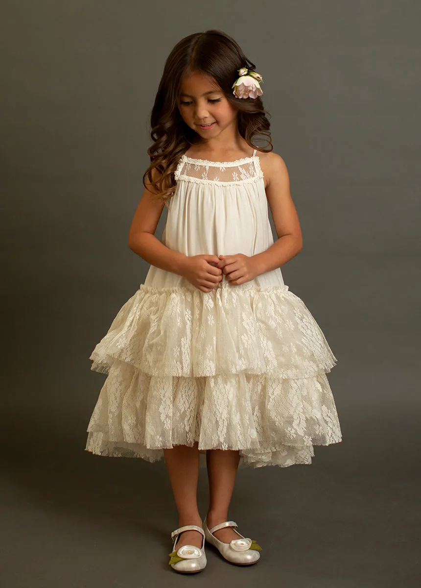 Catrina Dress in Cloud