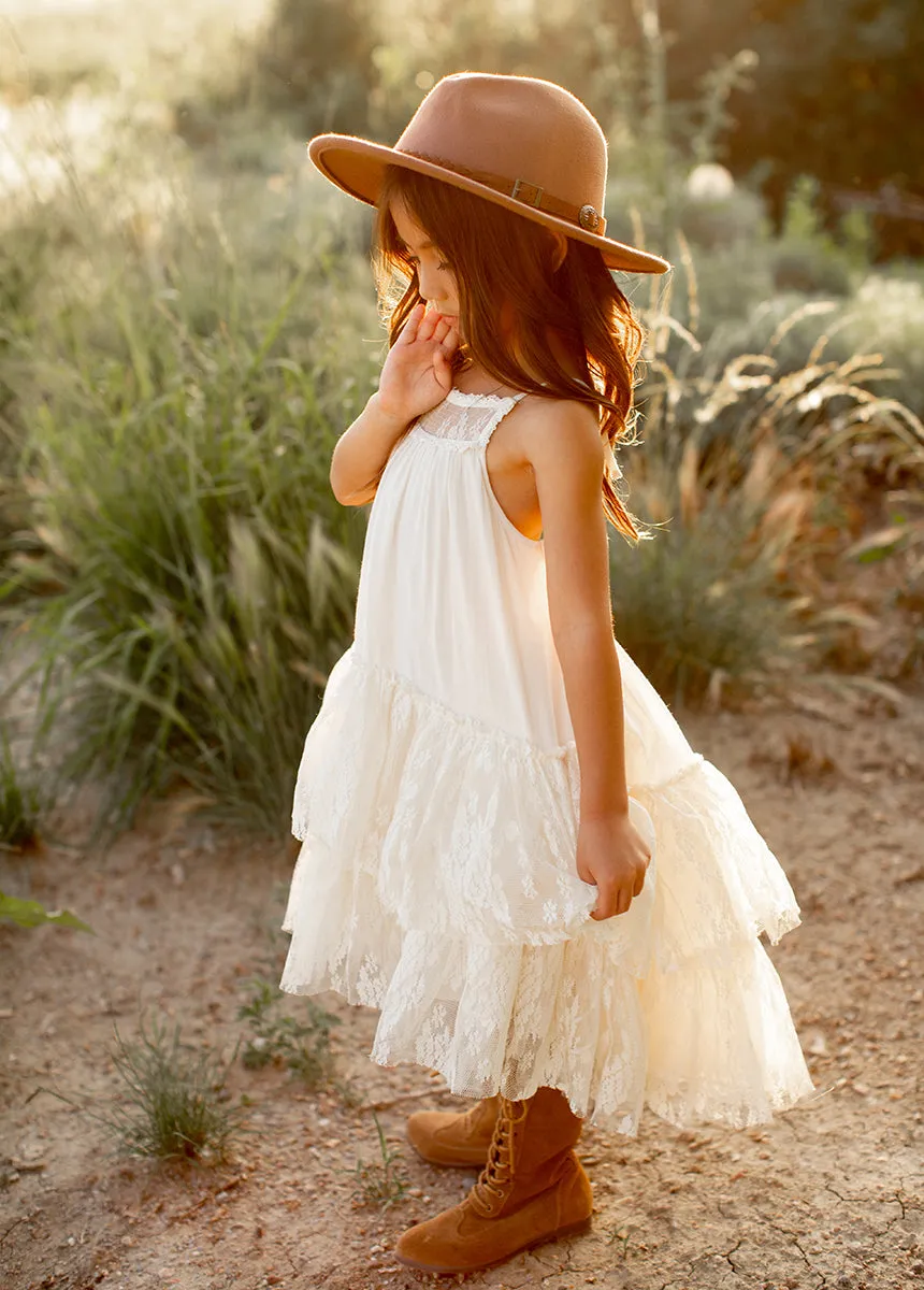 Catrina Dress in Cloud