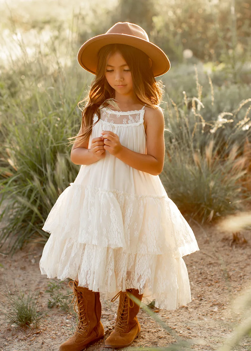 Catrina Dress in Cloud
