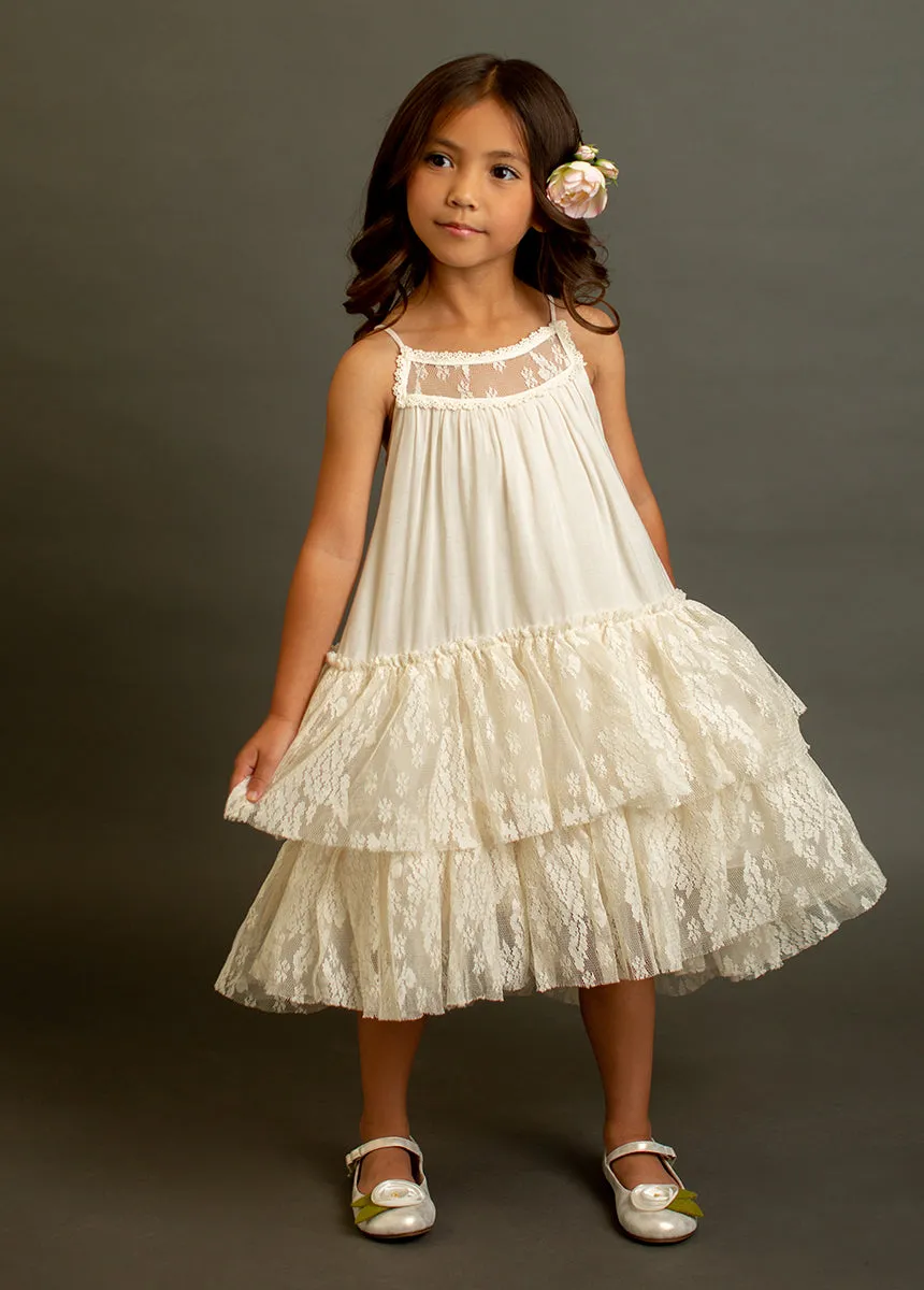 Catrina Dress in Cloud