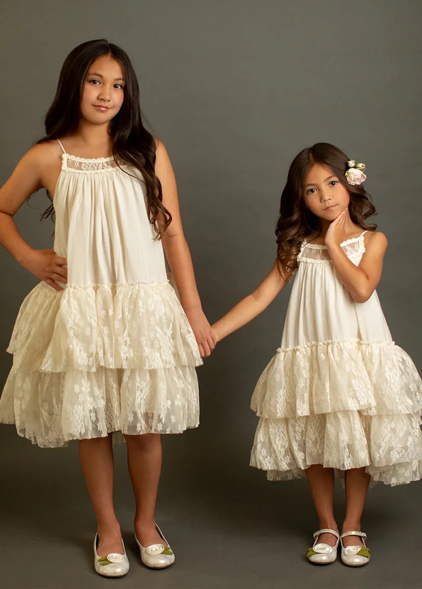 Catrina Dress in Cloud