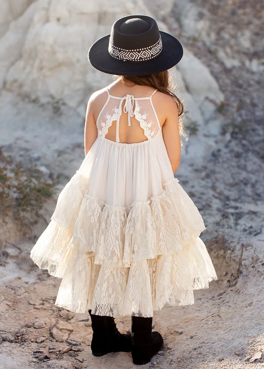 Catrina Dress in Cloud