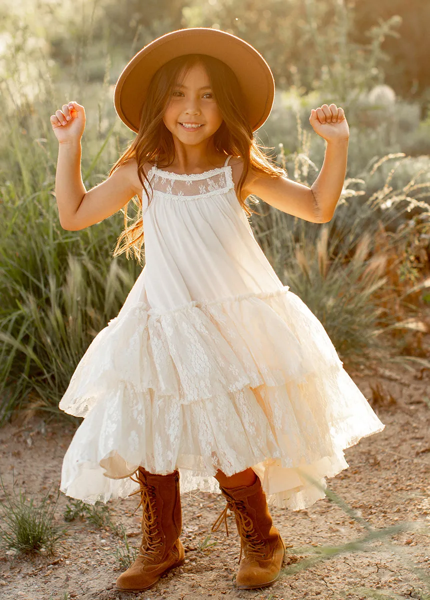 Catrina Dress in Cloud