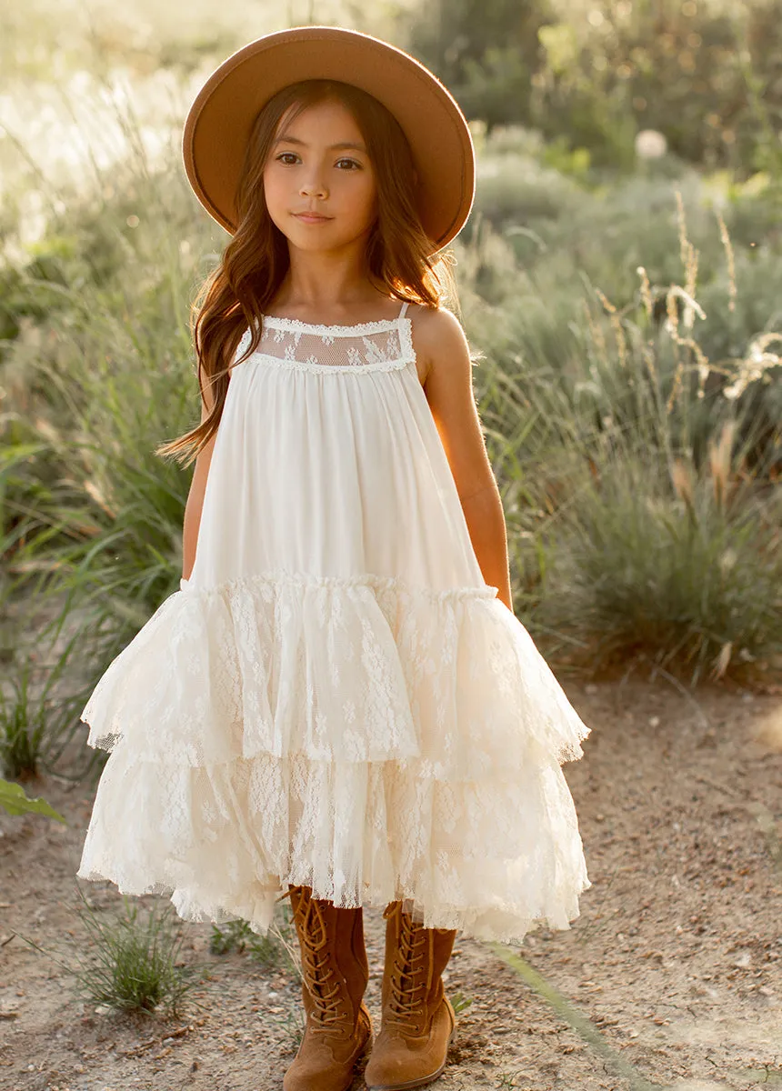 Catrina Dress in Cloud
