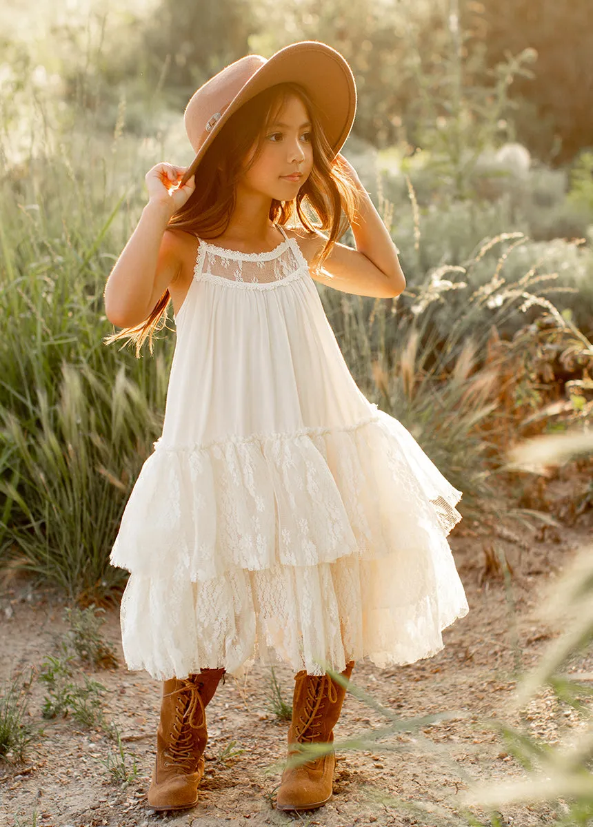 Catrina Dress in Cloud