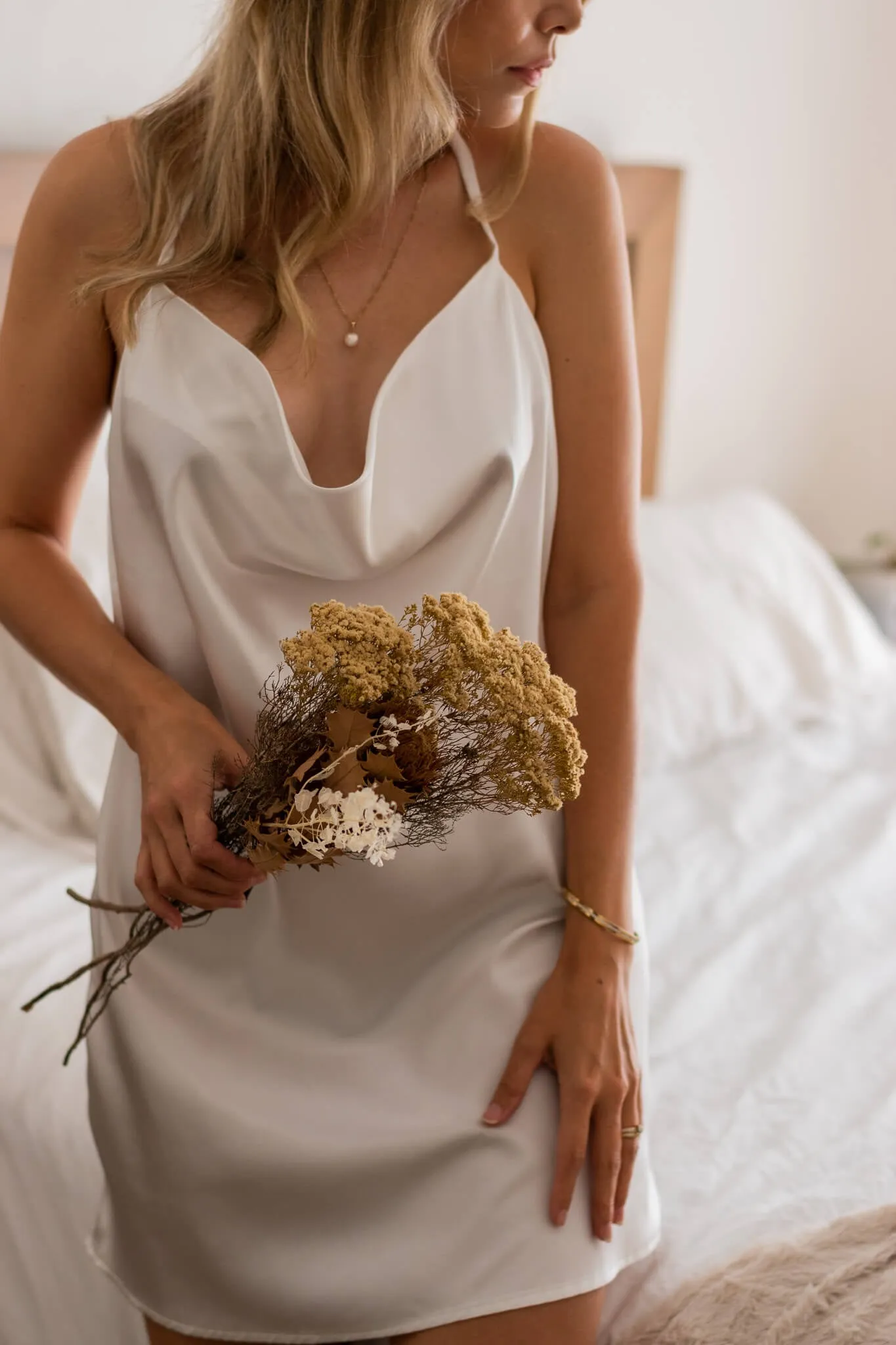 Celine Chemise in Ivory