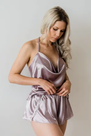 Celine Cowl Cami in Lavender