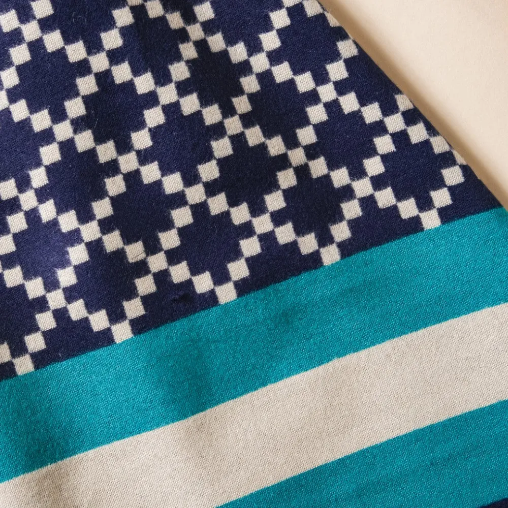 Chequered Super Soft Scarf For Women