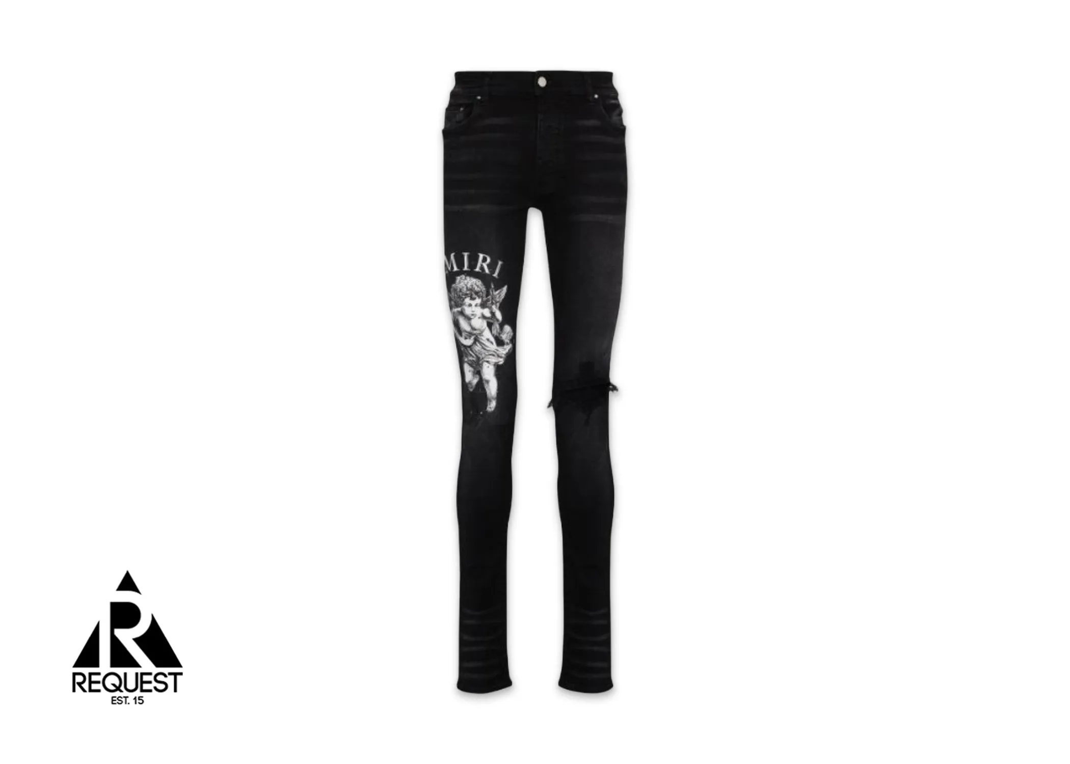 Cherub Ripped Skinny Jeans “Black”