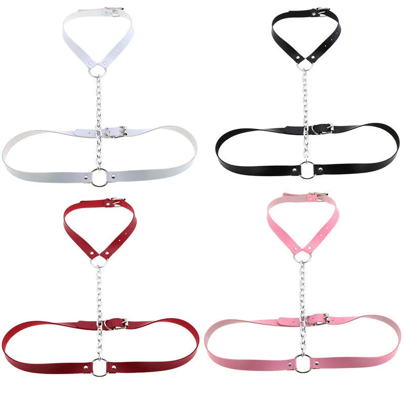 CHOKERS SUIT ABDOMEN ONE PIECE BELT UB3177
