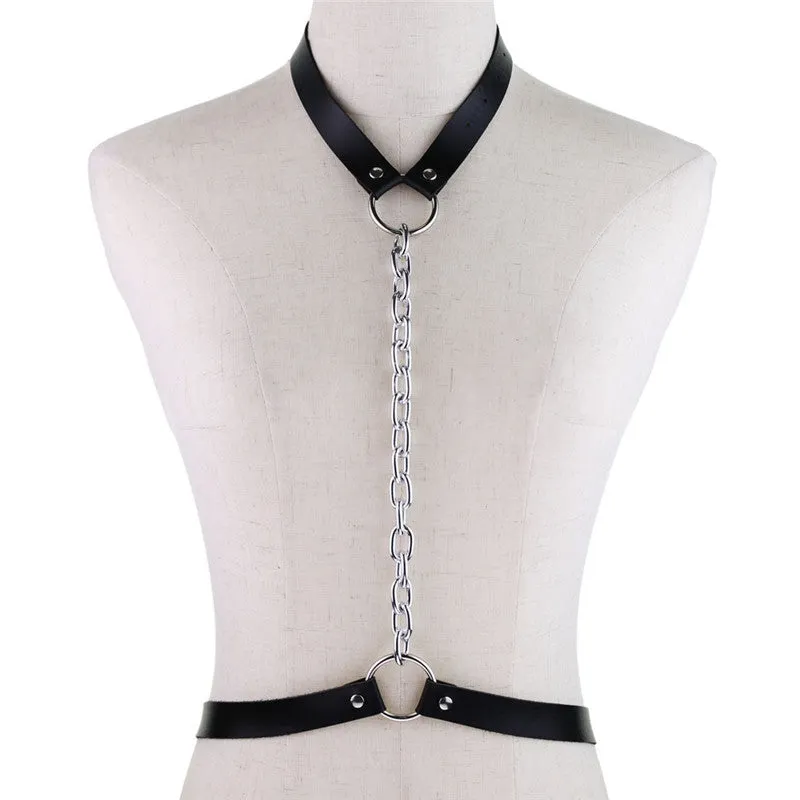 CHOKERS SUIT ABDOMEN ONE PIECE BELT UB3177