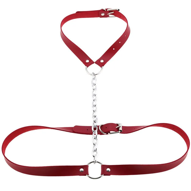 CHOKERS SUIT ABDOMEN ONE PIECE BELT UB3177