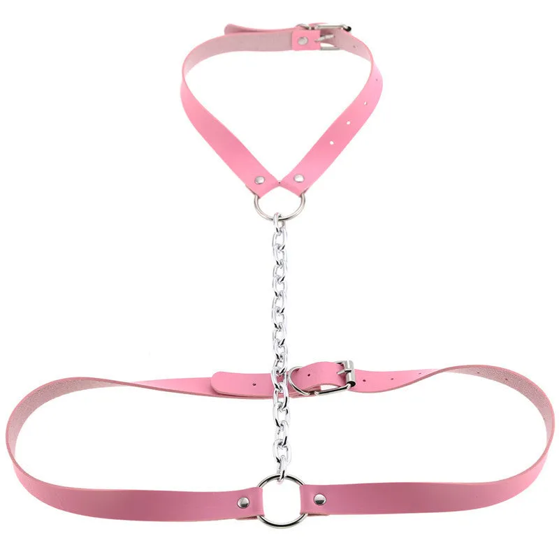 CHOKERS SUIT ABDOMEN ONE PIECE BELT UB3177