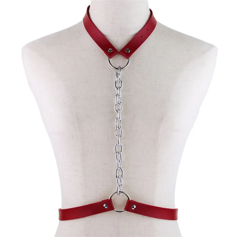 CHOKERS SUIT ABDOMEN ONE PIECE BELT UB3177