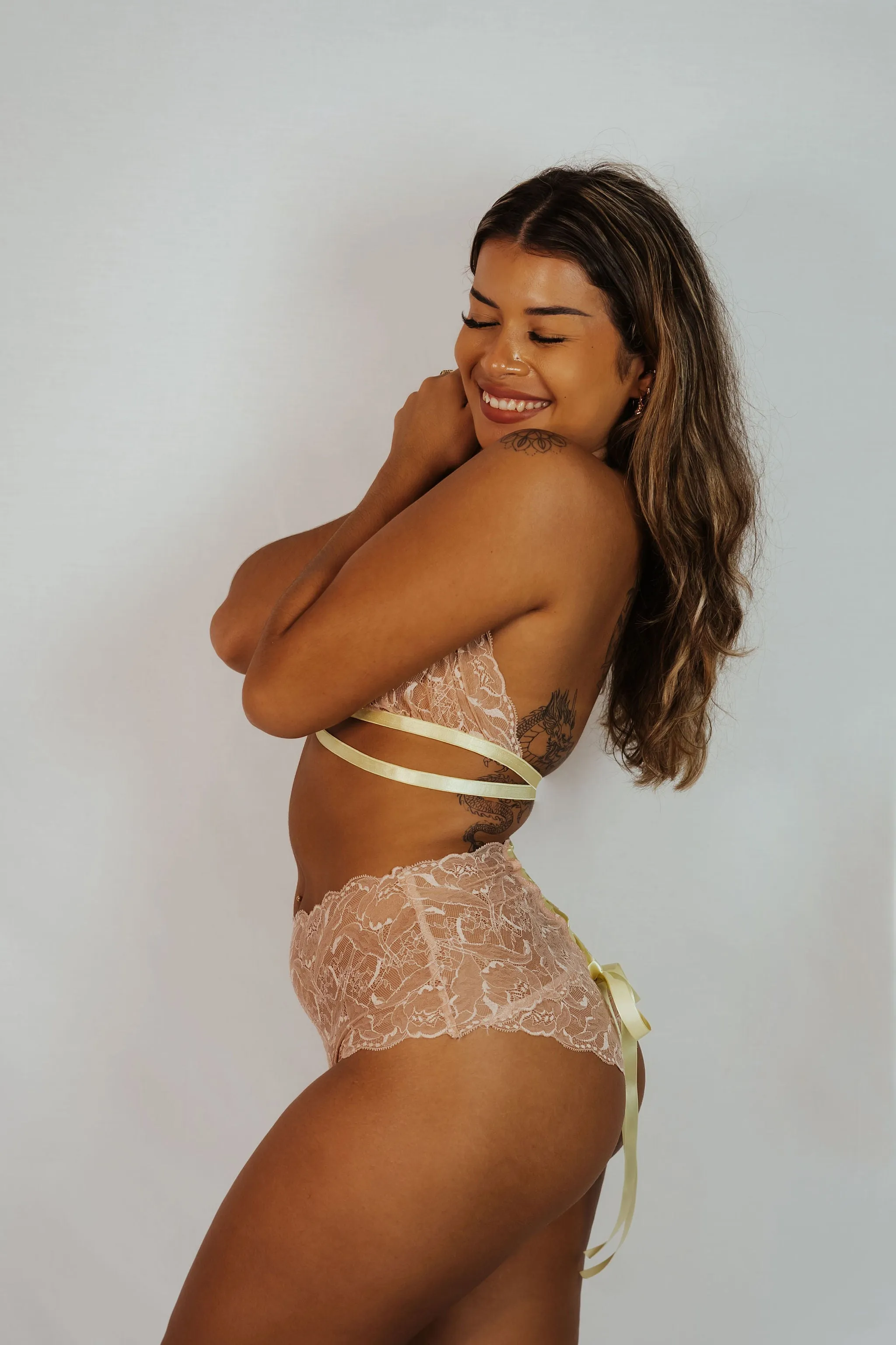 Cindy Petal Pink Bralette