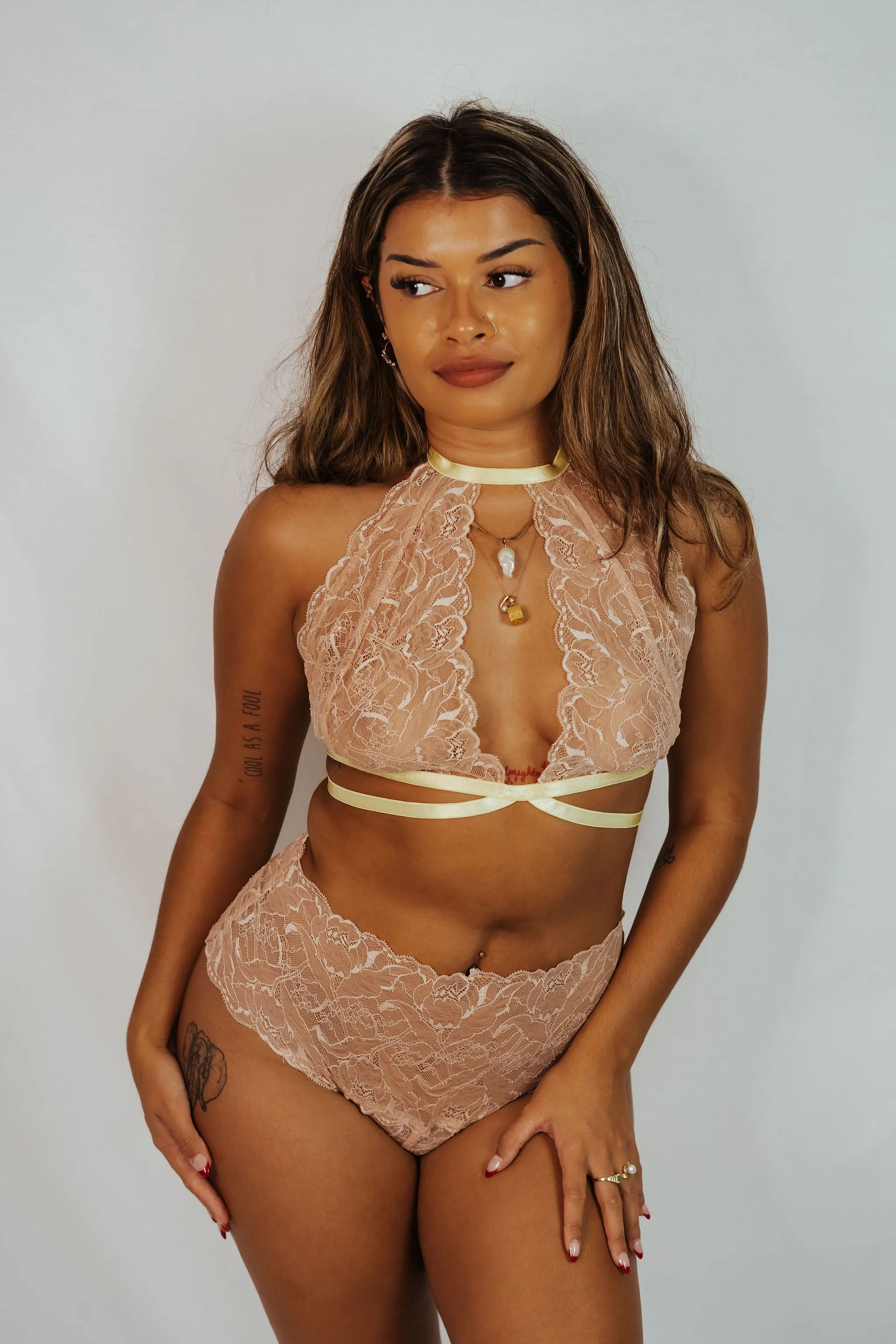 Cindy Petal Pink Bralette